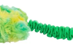 Trixie | Dog Sports Toy | Compact Bungee Fun Plush Tugger Pillow