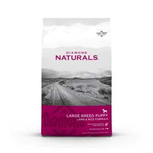 Diamond Naturals Dog - Large Breed Puppy - Formula Rich In Lamb and Rice