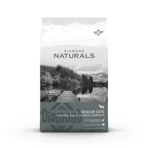 Diamond Naturals Dog - Senior Dog - Formula Rich In Chicken With Eggs and Oat Flakes