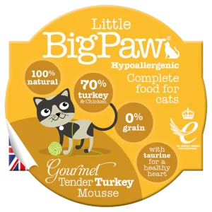 Little Big Paw Gourmet Mousse - Tender Turkey