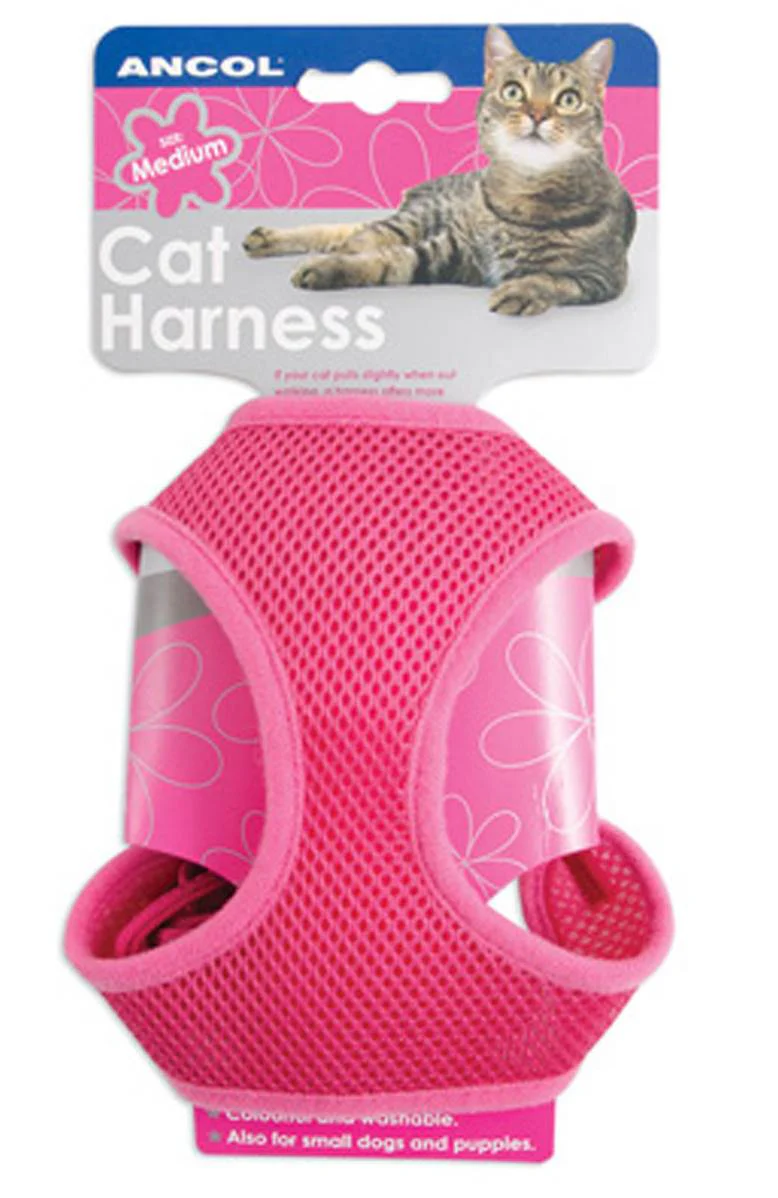 Ancol Cat Harness & Lead Set Small / Pink - Bild 2