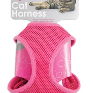 Ancol Cat Harness & Lead Set Large / Pink