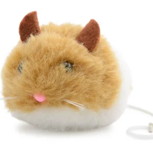 Ancol Jittery Mouse Cat Toy | Interactive Vibrating Play | Pet Instinct Stimulator